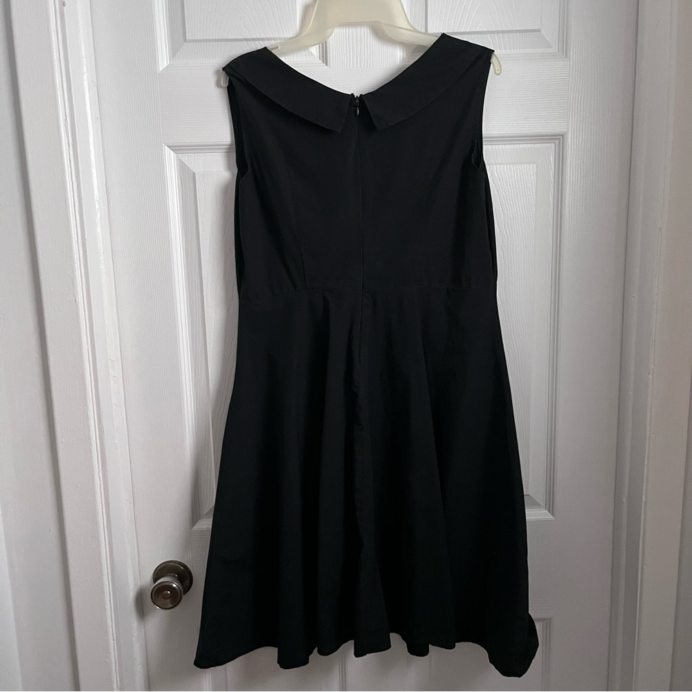 3/25$💥 iHot Large Dress black corset satin style sexy cocktail retro women - Picture 5 of 5
